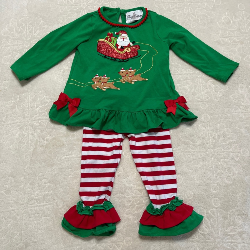 18mths “Rare Editions” 2piece Santa outfit